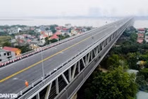 Diện mạo mới cầu Thăng Long trước ngày thông xe 7/1