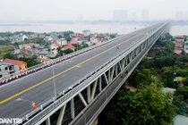 Diện mạo mới cầu Thăng Long trước ngày thông xe 7/1
