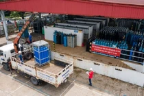 Vận chuyển, lưu trữ bình khí oxy phải đảm bảo an toàn PCCC.