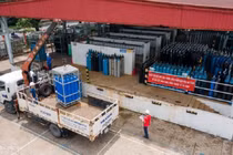 Vận chuyển, lưu trữ bình khí oxy phải đảm bảo an toàn PCCC.