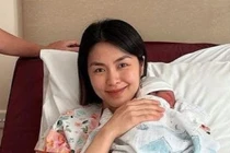 Con thứ 3 của Tăng Thanh Hà là quý tử và thừa hưởng gen bà nội Philippines?