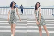 Cách tạo dáng chụp ảnh cực đẹp khi mặc váy