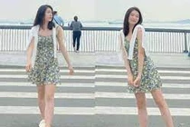 Cách tạo dáng chụp ảnh cực đẹp khi mặc váy