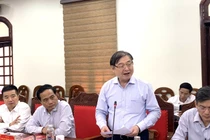 Đảng đoàn Liên hiệp các Hội KH&KT Việt Nam làm việc với Tỉnh ủy Nghệ An 