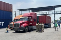 Phát hiện nam tài xế tử vong trong cabin xe container