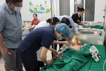 Vụ nổ kinh hoàng ở Nghệ An: Bé gái 8 tuổi phải cắt cẳng tay