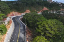 Đèo Prenn Đà Lạt thông tuyến 3km đầu tiên