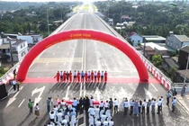 Đắk Lắk: Khánh thành Đại lộ Đông - Tây TP Buôn Ma Thuột