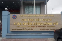 Khởi tố một cán bộ hải quan ở Hải Phòng
