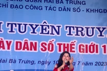 Quận Hai bà Trưng tuyên truyền về công tác dân số
