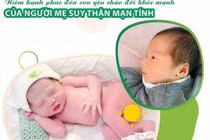 Giúp mẹ bầu đã ghép thận sinh con khỏe mạnh