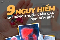 Chuyên gia chỉ rõ 9 nguy hiểm khi uống thuốc giảm cân