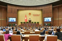  Thủ tướng Phạm Minh Chính báo cáo giải trình tại phiên chất vấn và trả lời chất vấn sáng 8/11.