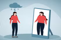 người bệnh chán ăn tâm thần ám ảnh đến hoang tưởng vì hình thể