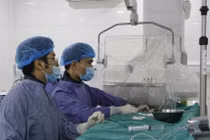 Nút mạch cứu bệnh nhân vỡ gan, vỡ thận độ IV