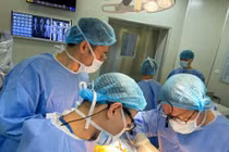 Ca can thiệp lóc tách động mạch chủ tại bệnh viện E