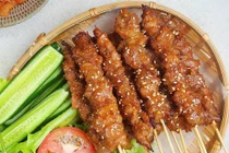 Cách làm thịt xiên an toàn tại nhà