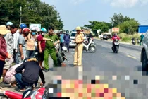 Bình Thuận: Người phụ nữ tử vong thương tâm sau va chạm với xe tải