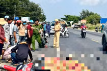 Bình Thuận: Người phụ nữ tử vong thương tâm sau va chạm với xe tải