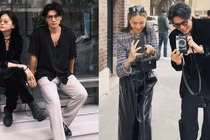 Gu thời trang "chất" cả đôi của vợ chồng Ngô Thanh Vân và Huy Trần