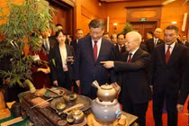 3 loại trà nào được Tổng Bí thư Nguyễn Phú Trọng mời ông Tập Cận Bình?