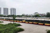 Trạm trung chuyển 200 tỷ của Transerco chưa xây xong, xe buýt đỗ la liệt