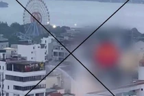 Thông tin "Tây Hồ cháy lớn, nhiều người mắc kẹt" là sai sự thật