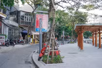 Phố đi bộ hồ Ngọc Khánh thưa thớt, đầu tư xây dựng phù hợp?