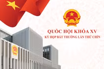 Khai mạc Kỳ họp Quốc hội bất thường lần 9, Quốc hội khóa XV 