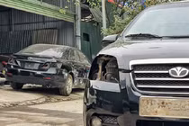 Sơn ôtô sai màu, gỉ bậc lên xuống vẫn kiểm định