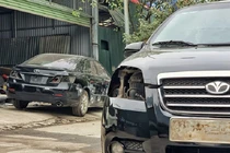 Sơn ôtô sai màu, gỉ bậc lên xuống vẫn kiểm định