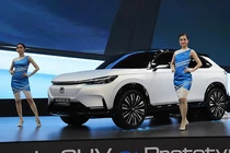 Cận cảnh Honda HR-V 2023 chạy điện vừa "chào hàng" tại Đông Nam Á