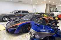 Garage ôtô trăm tỷ của đại gia Hoàng Kim Khánh “sạch bóng” siêu xe