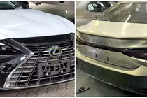Xem Lexus ES 2025 lộ ảnh "bằng xương bằng thịt" vận chuyển về đại lý