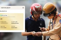 Thủ đoạn lừa đảo mới: Tích hợp điểm GPLX vào dịch vụ công