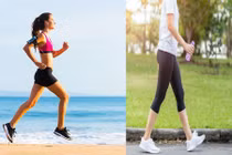 Đi bộ và chạy bộ, cái nào tốt hơn cho tim mạch?