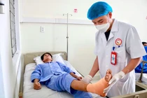 Mổ thành công gãy phức tạp đầu xương chày – gãy Pilon