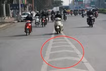 Mức phạt lỗi đè vạch xương cá khi tham gia giao thông