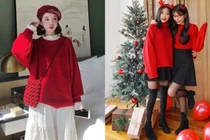 Phối đồ Giáng sinh lung linh xuống phố