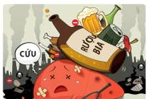 Nhiều người bị rối loạn tâm thần do uống rượu phải nhập viện