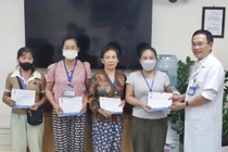 Bệnh viện K hỗ trợ cho 115 bệnh nhân bị thiệt hại bão Yagi