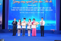 Tôn vinh cống hiến của 99 nhà giáo trẻ tiêu biểu cấp Trung ương