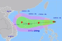 Áp thấp nhiệt đới khả năng mạnh lên thành bão
