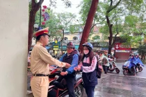 Cao điểm xử lý nghiêm học sinh vi phạm giao thông