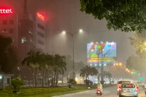 Quảng Nam bất ngờ xuất hiện mưa đá dữ dội