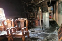 Cháy nhà trong lúc bố mẹ đi vắng, bé 6 tuổi tử vong thương tâm