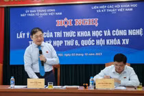 VUSTA lấy ý kiến của trí thức trước kỳ họp thứ 6, Quốc hội khóa XV
