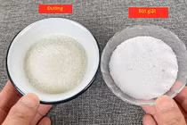 Công dụng tuyệt vời của bột giặt trộn với đường