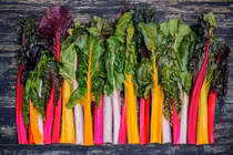 8 tác dụng tuyệt vời của cải cầu vồng đối với sức khỏe