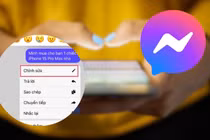 Ứng dụng Messenger cho người dùng chỉnh sửa tin nhắn đã gửi